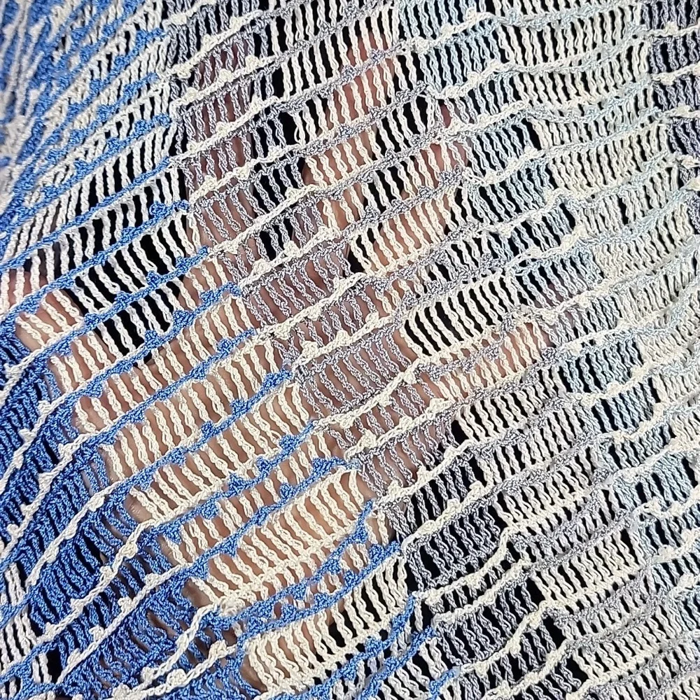 Cotton Crochet Mesh Top - Picture 5 of 11